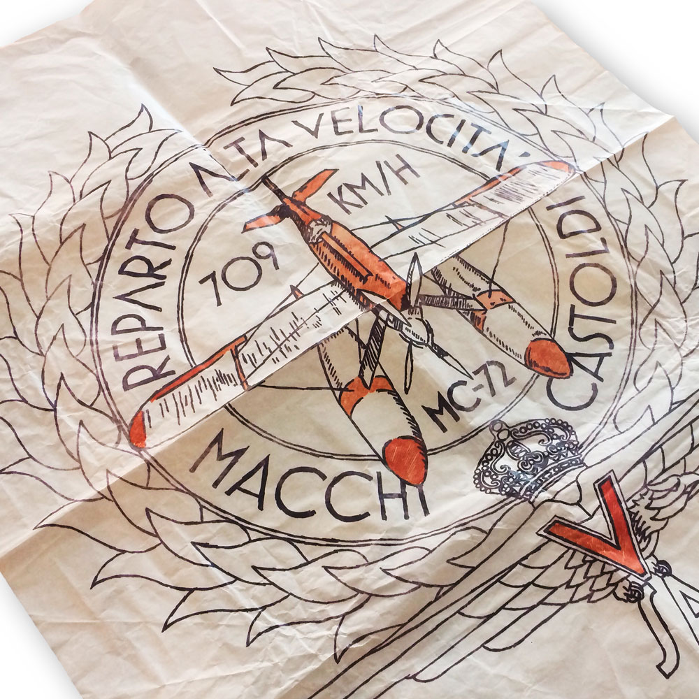 Rosso Corsa carta velina Squadratlantica