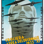 Squadratlantica Poster Trasvolata Decennale