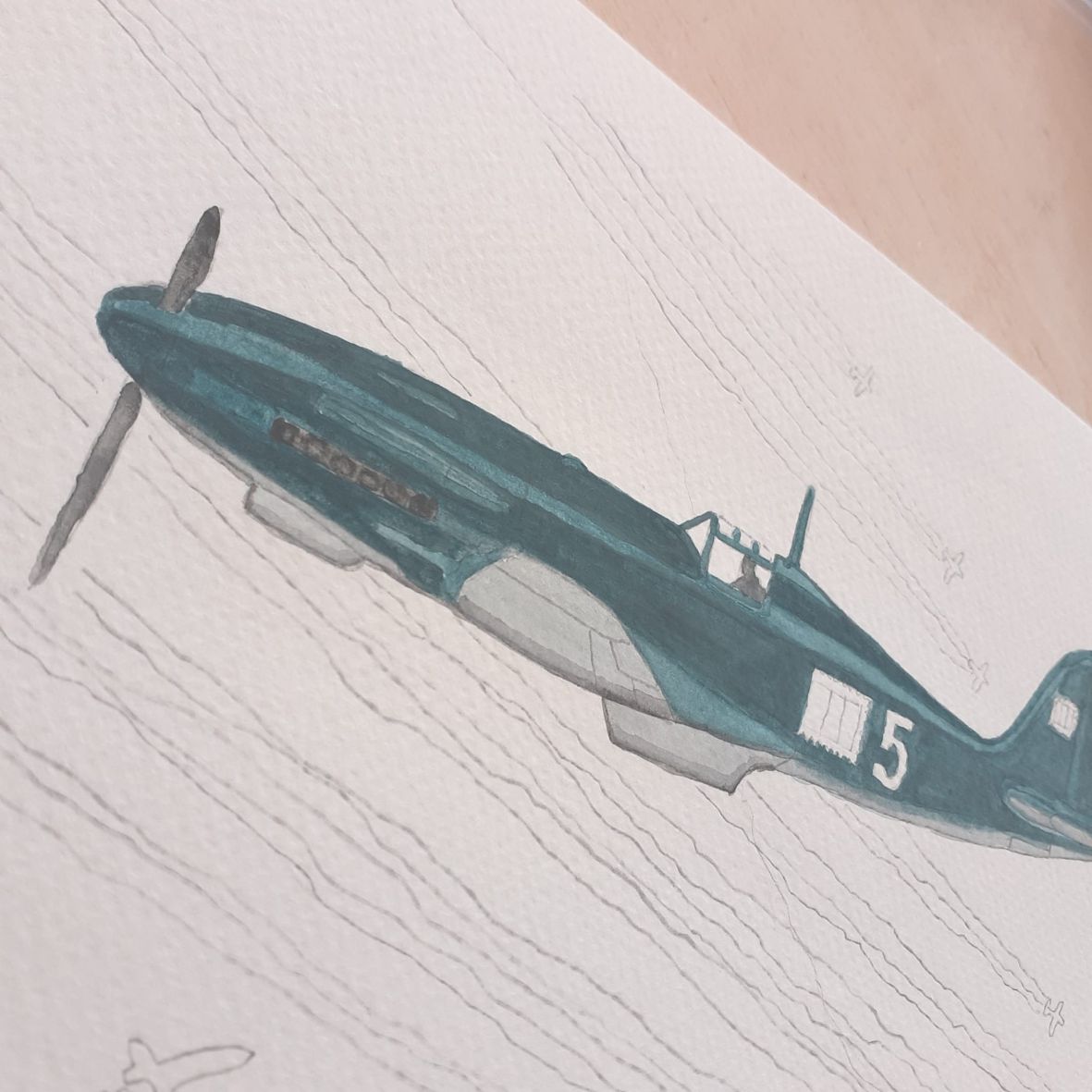 Squadratlantica G55 sketching