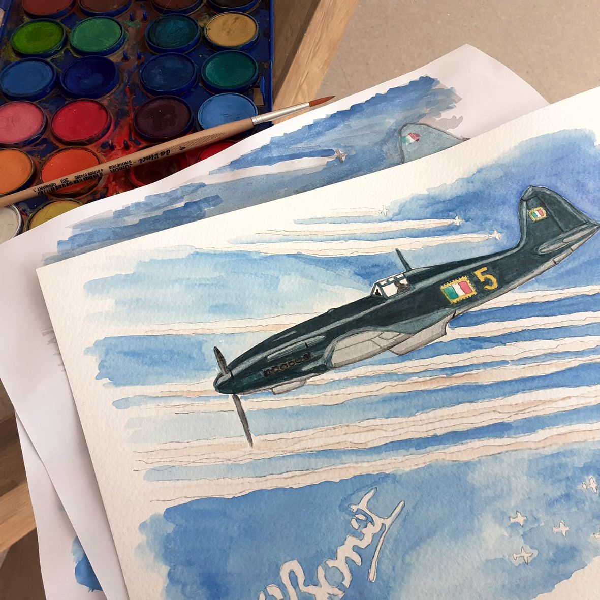 PAINT WORK IN PROGRESS 003